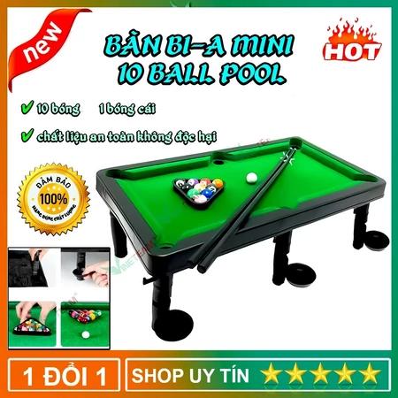 Bàn bi a mini đồ chơi bàn bi a cho bé dài 44cm 11 bi cho bé chơi cùng bố giúp nâng cao tình cảm và sự gắn kết