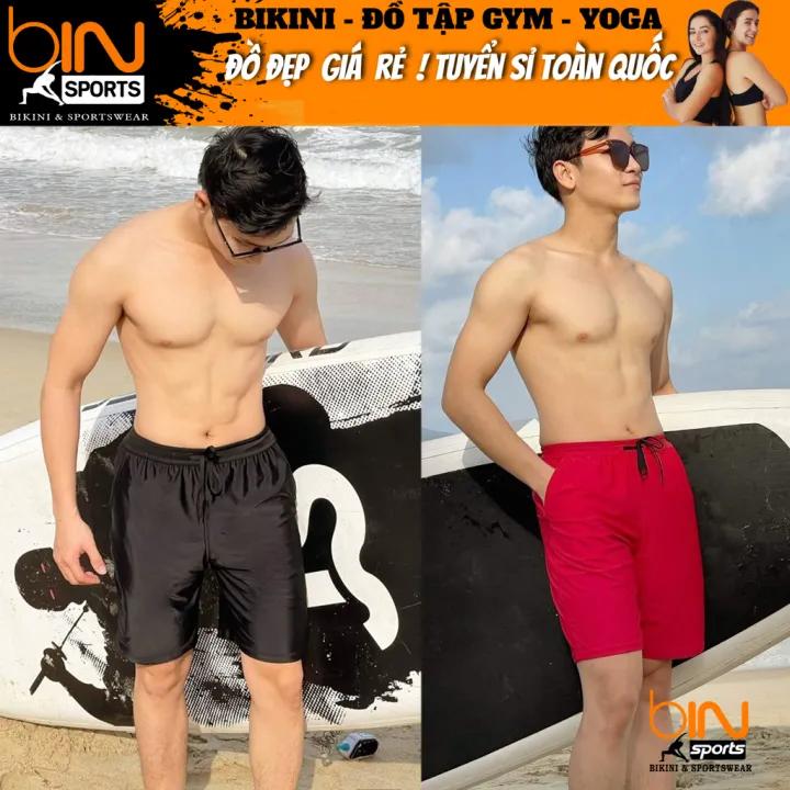 Quần Bơi Nam Nhiều Mẫu Freesize Dưới 80kg Bin Sports QB001