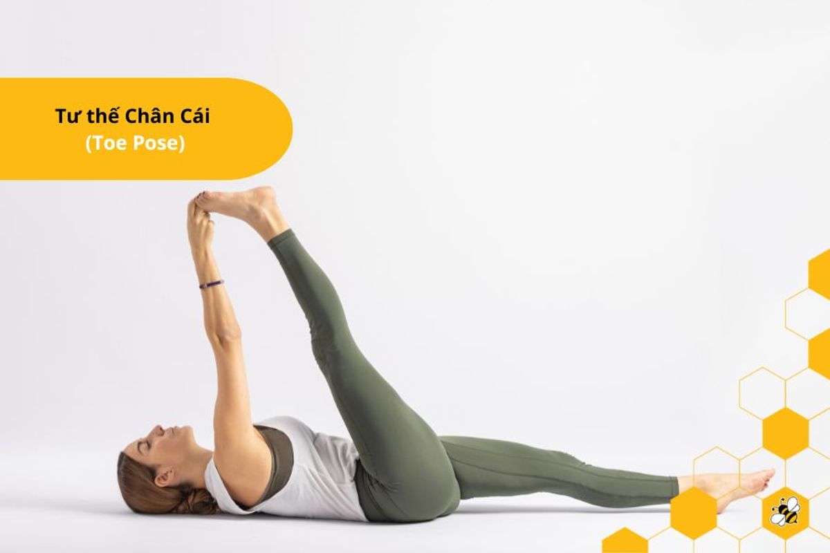 Tư thế Chân Cái (Toe Pose)