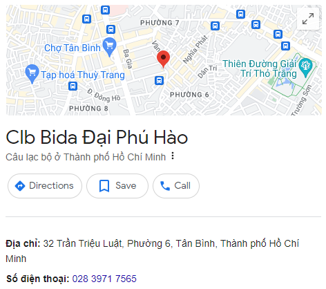Clb Bida Đại Phú Hào