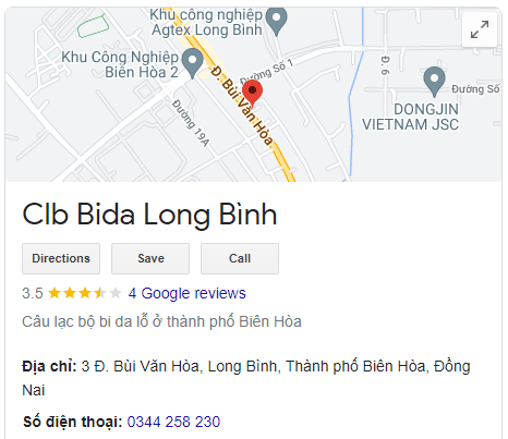 Clb Bida Long Bình