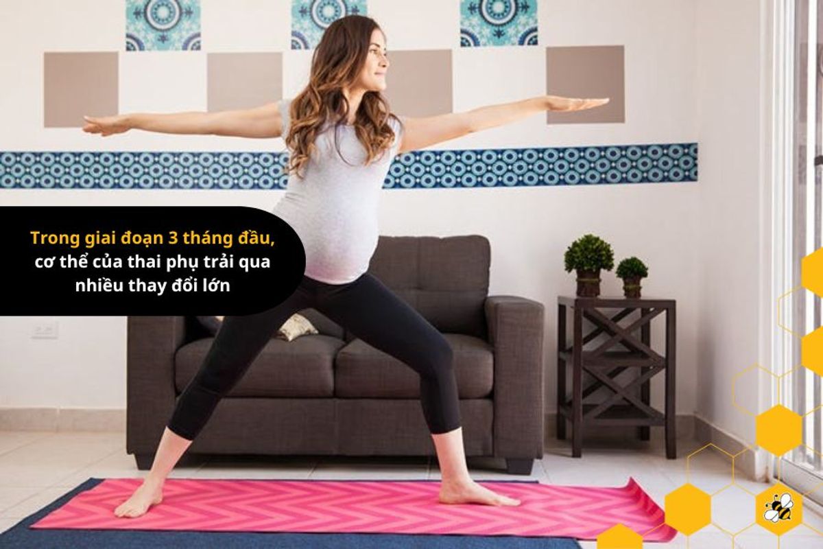 Trong giai đoạn 3 tháng đầu, cơ thể của thai phụ trải qua nhiều thay đổi lớn