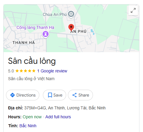 Sân cầu lông