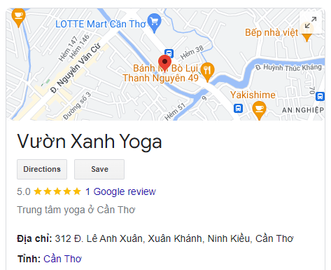 Vườn Xanh Yoga