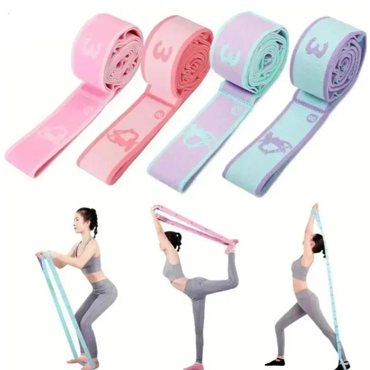 Dây hổ trợ tập yoga giữ thăng bằng, uốn dẻo xoạc ch�ân mở khớp háng yoga tại nhà