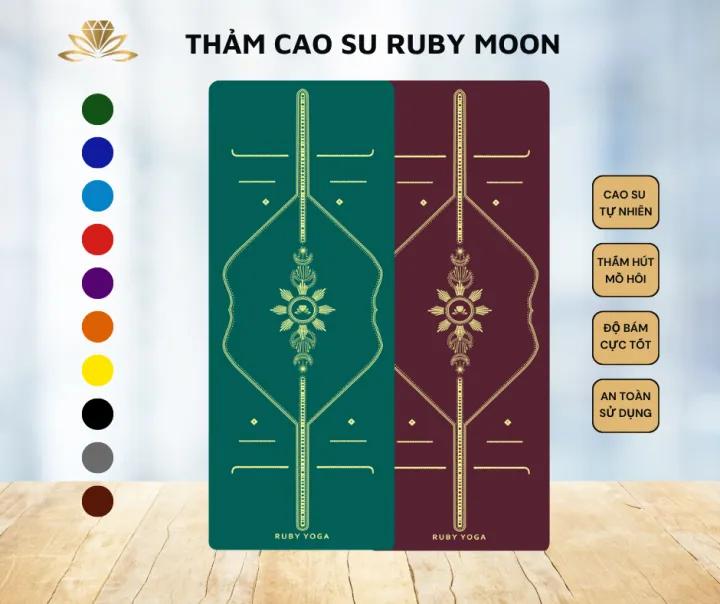 Thảm yoga cao su định tuyến Moon 