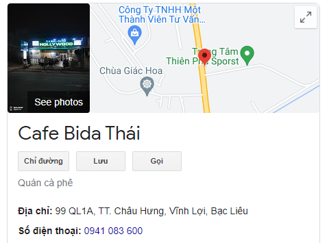 Cafe Bida Thái