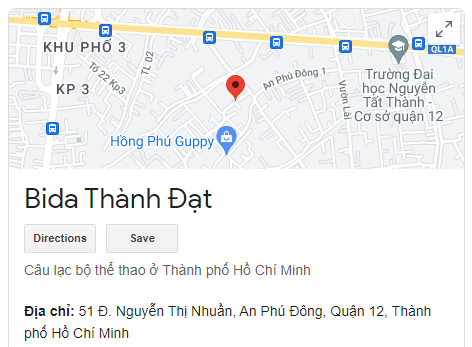 Bida Thành Đạt