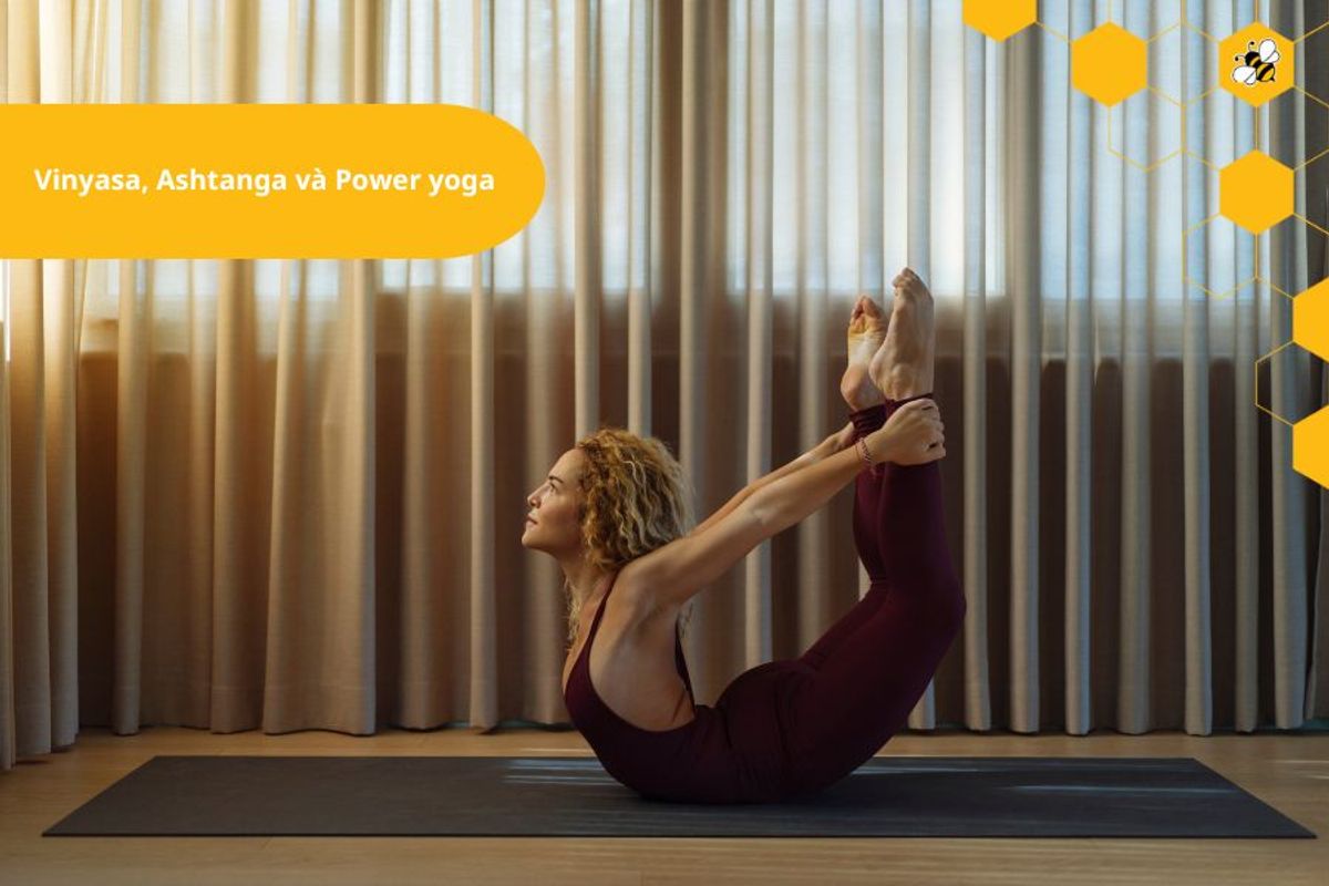 Vinyasa, Ashtanga và Power yoga