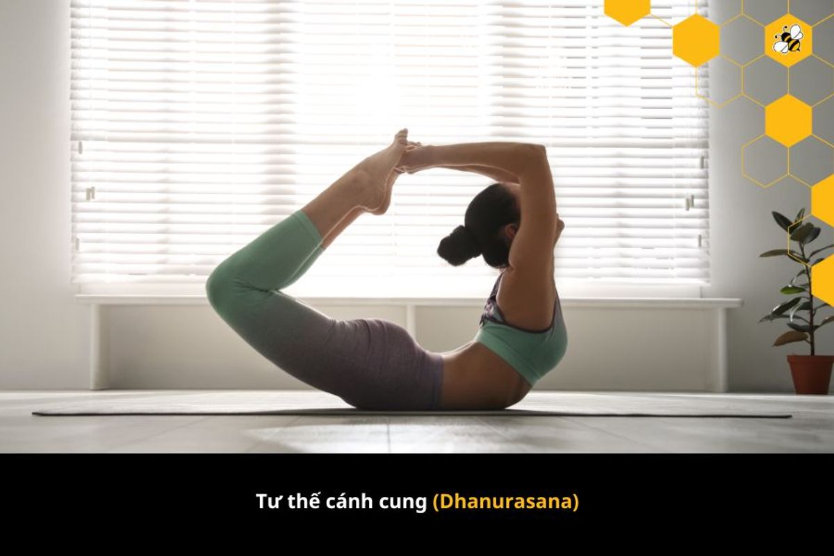 Tư thế cánh cung (Dhanurasana)