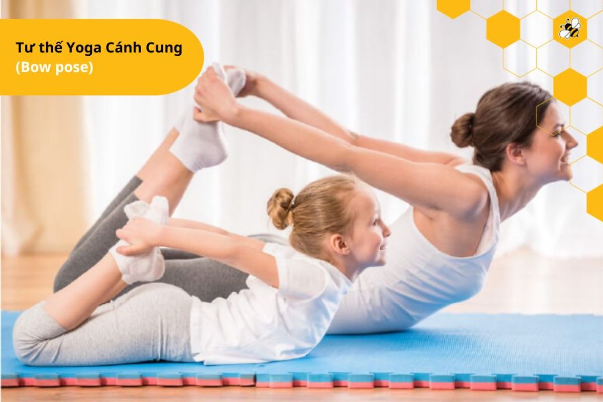 Tư thế Yoga Cánh Cung (Bow pose)
