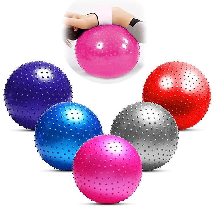 Bóng Tập Yoga Có Gai Bóng Tập Gym - Bóng Cao Cấp Có Gai 75cm Loại Cực Dày- Loại 1