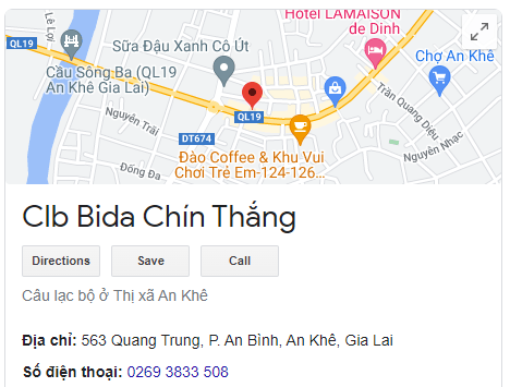 Clb Bida Chín Thắng