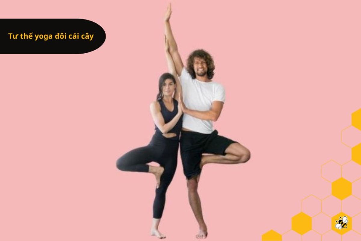 Tư thế yoga đôi cái cây