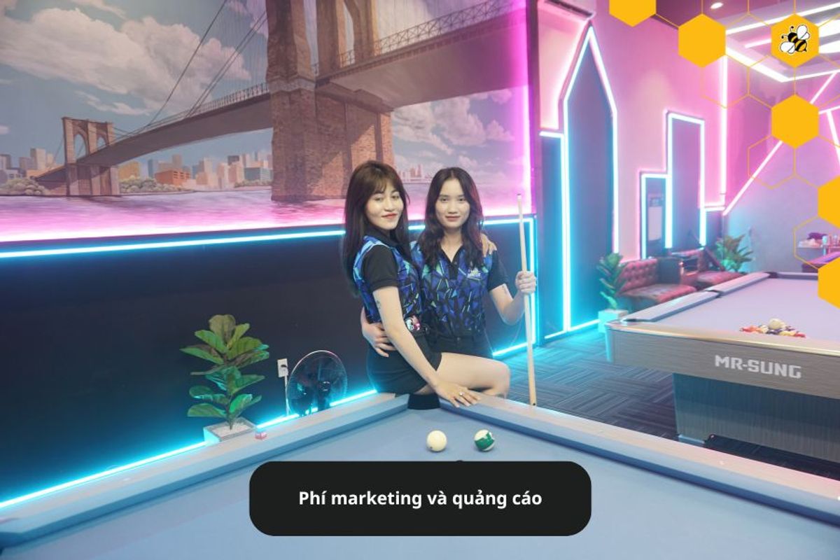 Phí marketing và quảng cáo