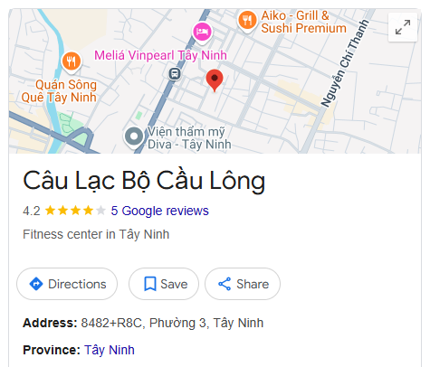 Câu Lạc Bộ Cầu Lông