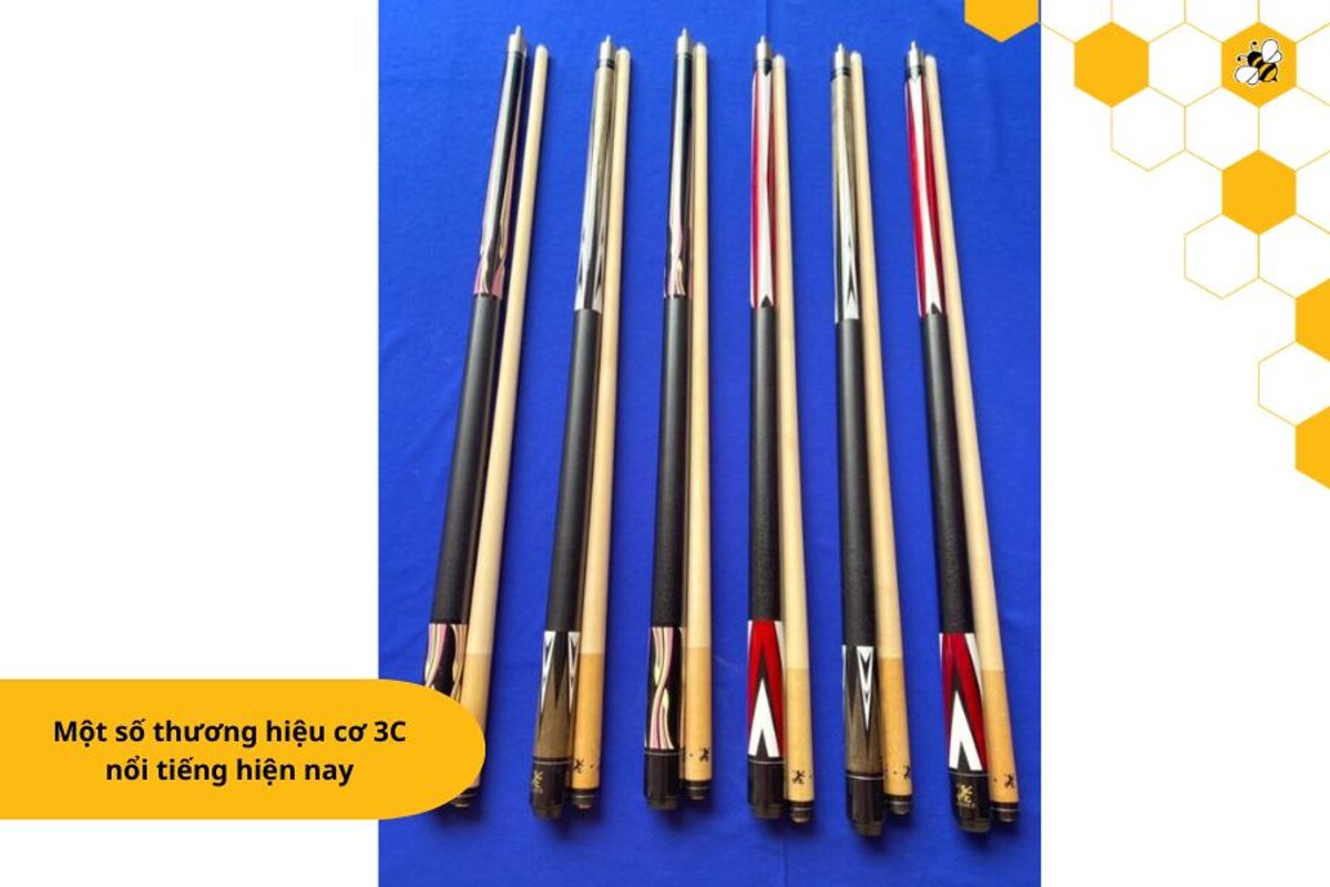 Một số thương hiệu cơ 3C nổi tiếng hiện nay