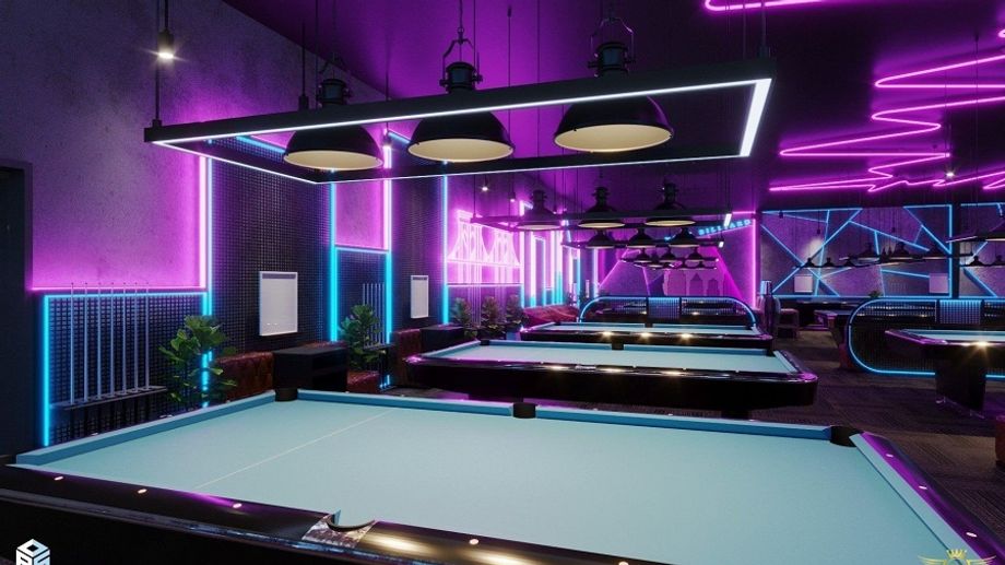 Thiết kế quán bida đẹp