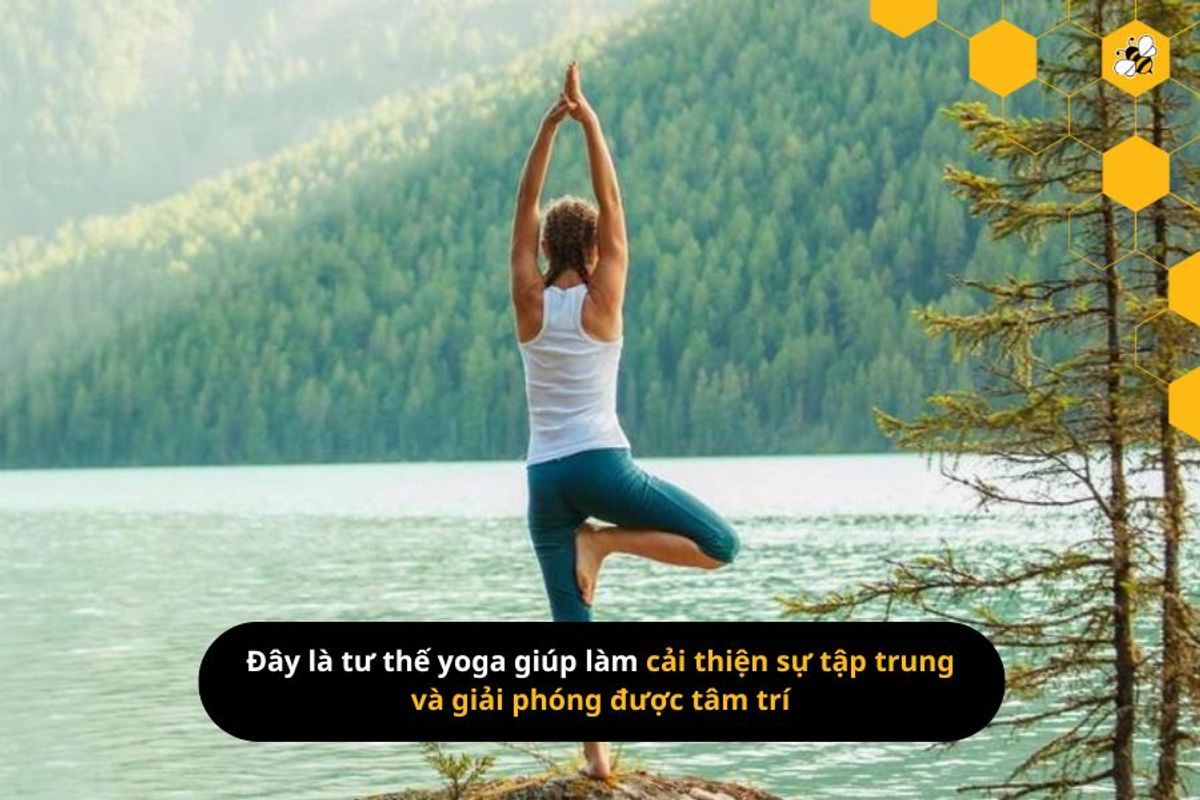 Đây là tư thế yoga giúp làm cải thiện sự tập trung và giải phóng được tâm trí