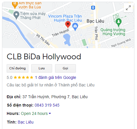 CLB BiDa Hollywood
