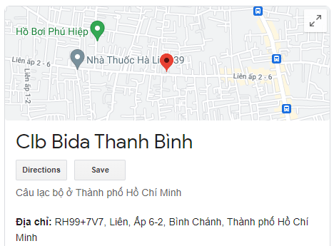 Clb Bida Thanh Bình