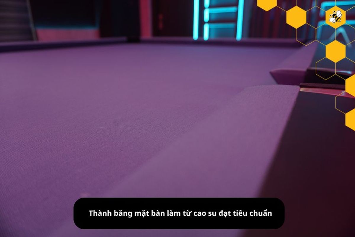Thành băng mặt bàn làm từ cao su đạt tiêu chuẩn