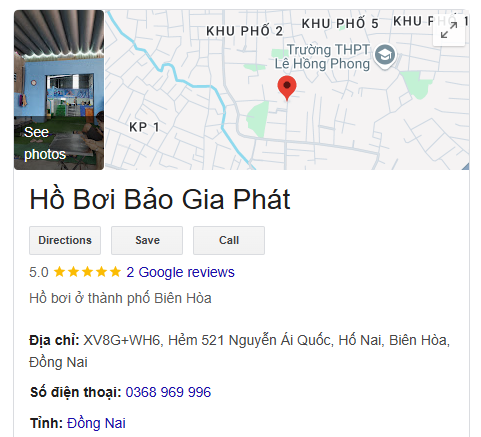 Hồ Bơi Bảo Gia Phát