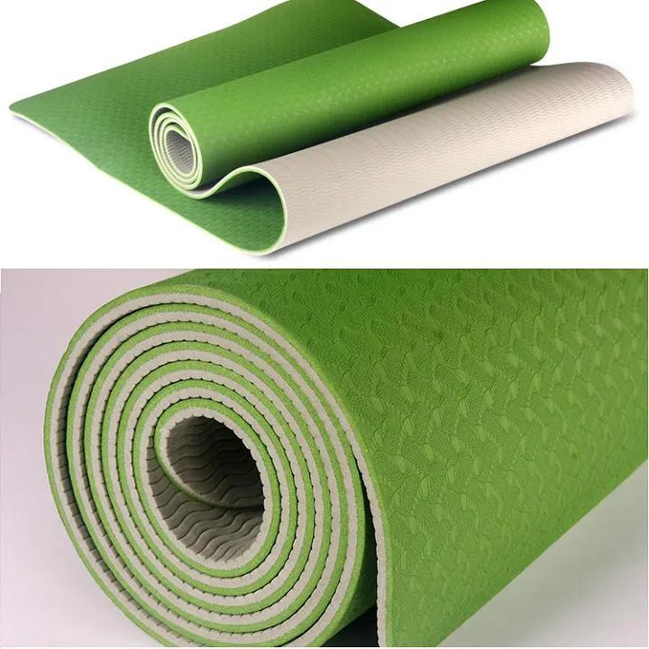 thảm tập yoga2 mặt cao cấp - thảm tập yoga cao su non cao cấp