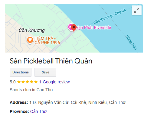 Sân Pickleball Thiên Quân