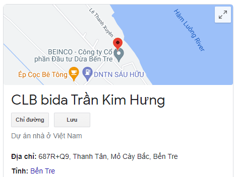 CLB bida Trần Kim Hưng