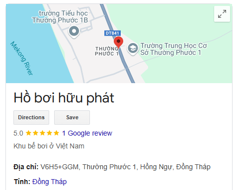 Hồ bơi hữu phát