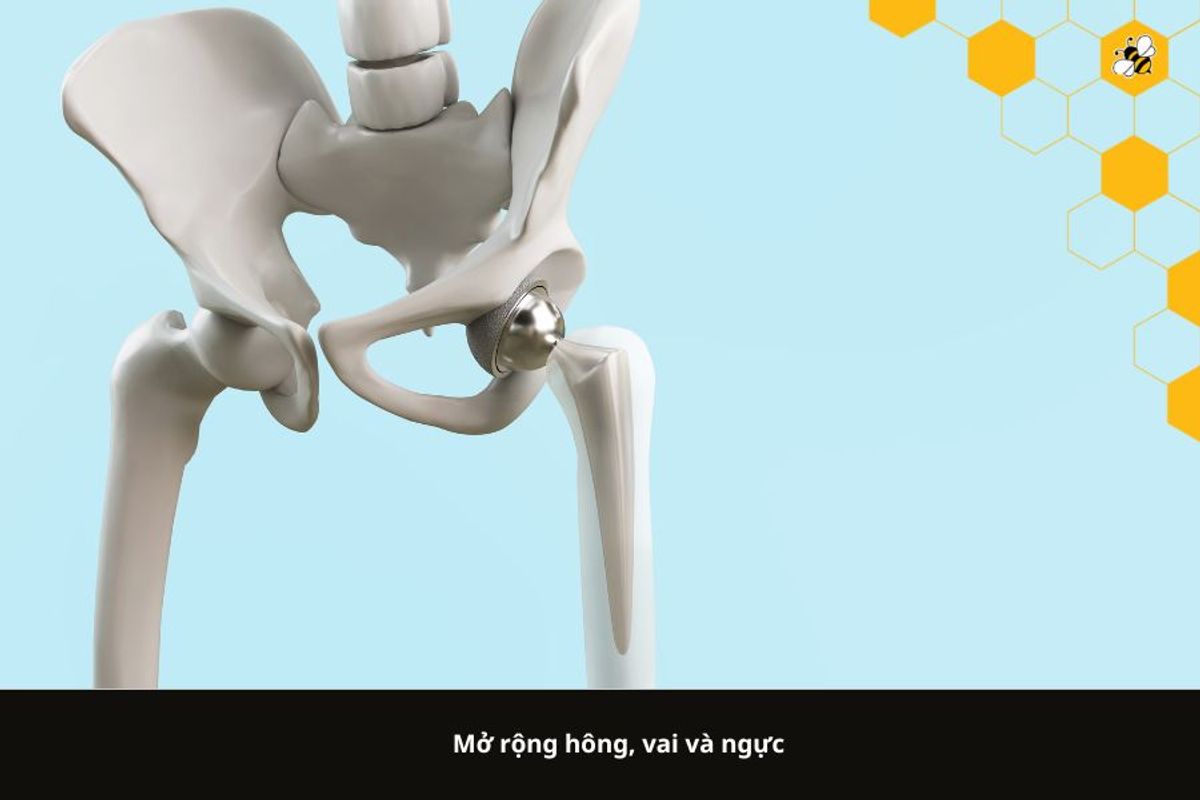 Mở rộng hông, vai và ngực