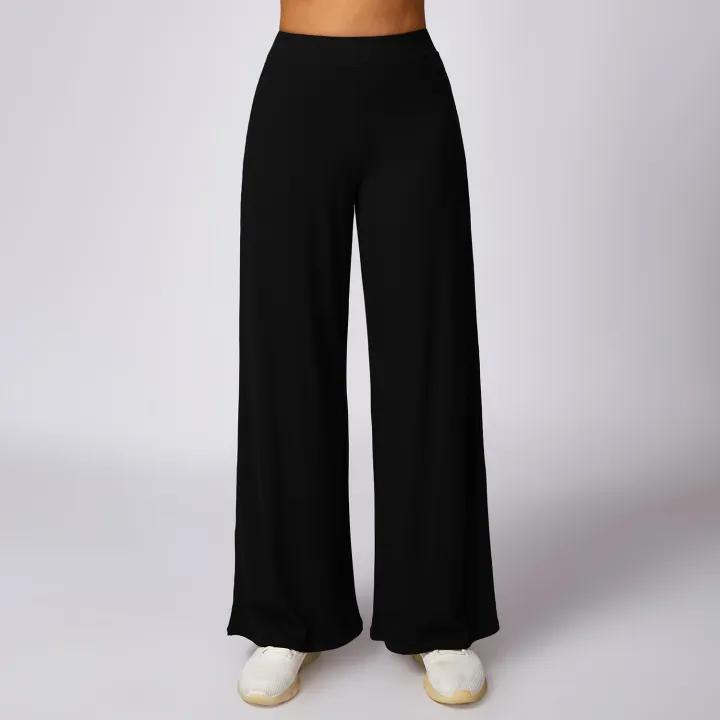 Quần Ống Rộng DCK 8714 Tập Thể Thao Yoga Gym Thun Gân Tâm Chất Mỏng Mềm Mại Co Giãn