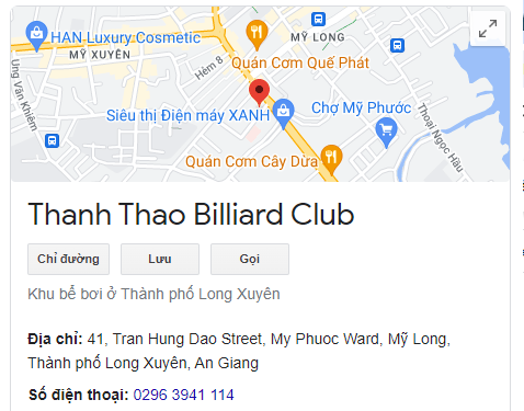 Thanh Thao Billiard Club