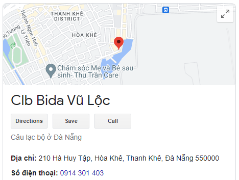 Clb Bida Vũ Lộc