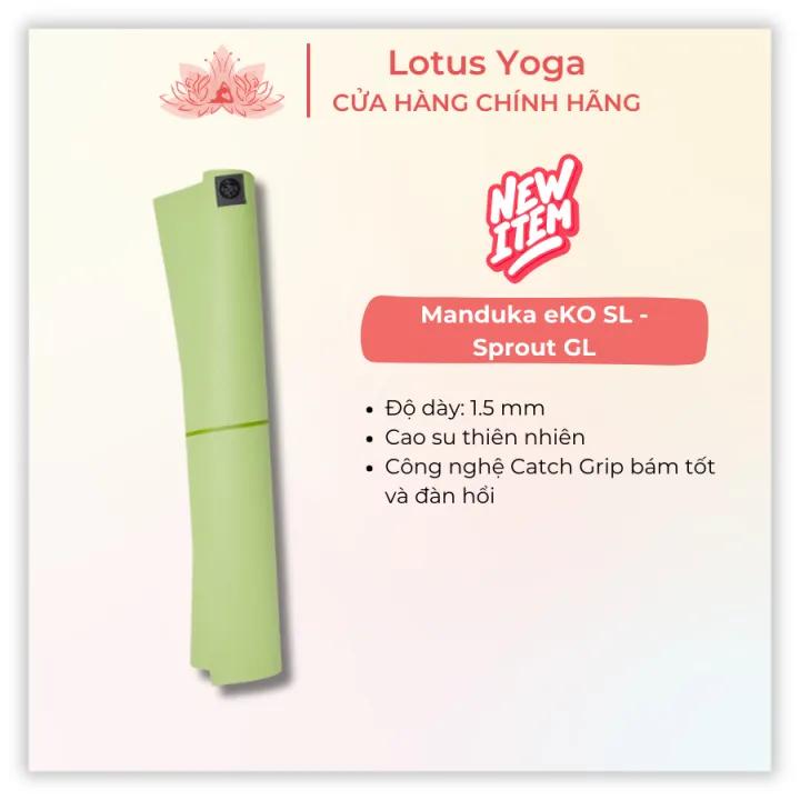 Thảm tập yoga Manduka EKO Superlite 1.5MM - SPROUT GL (Xanh mạ non)