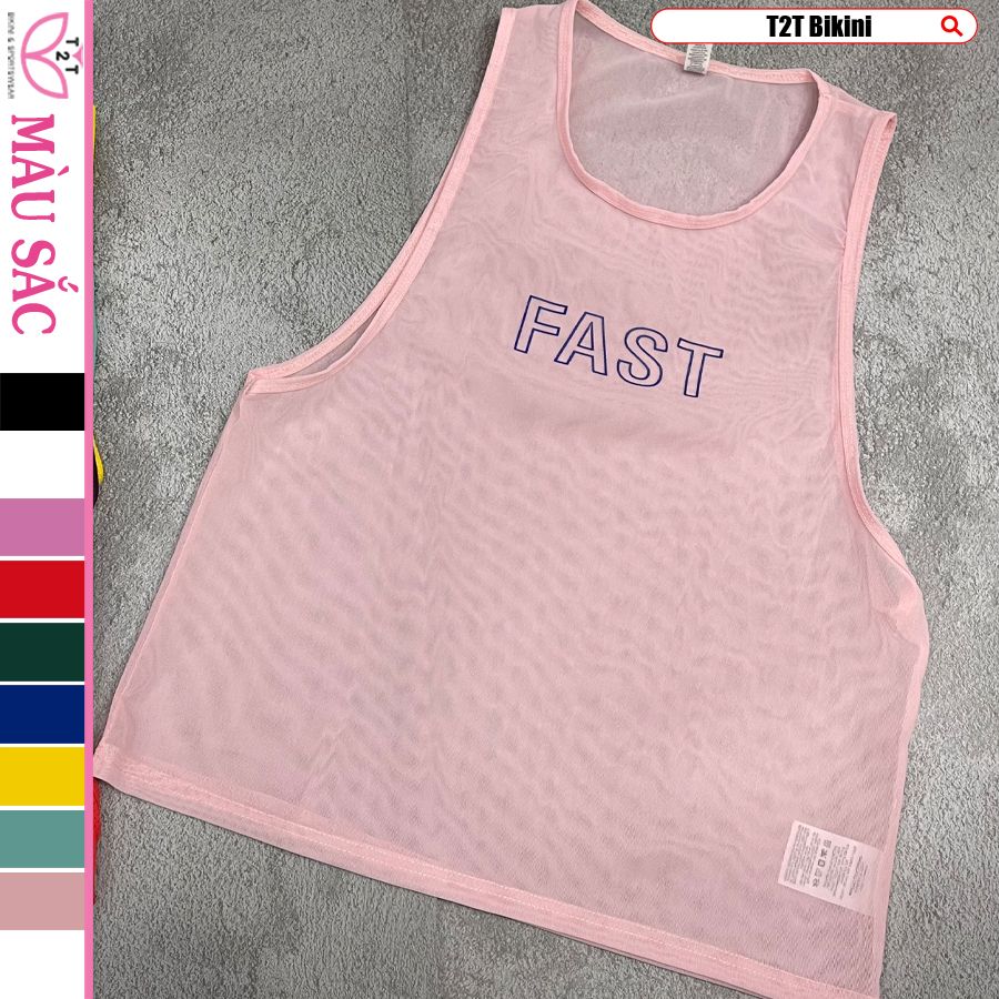 Áo Lưới Tanktop Thời Trang Nữ Tập Gym, Yoga, Aerobic, Zumba, Thể Thao mã T2TSport084