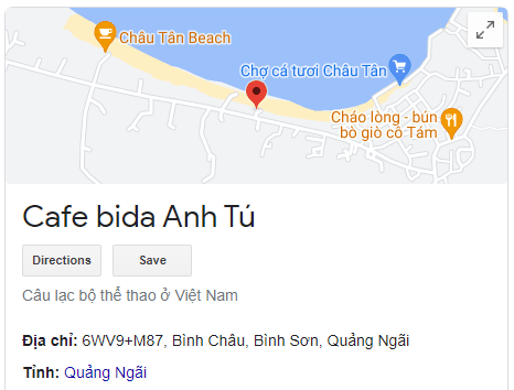 Cafe bida Anh Tú