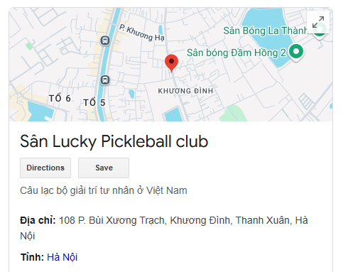 Sân Lucky Pickleball club