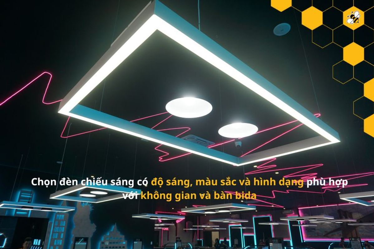 Chọn đèn chiếu sáng có độ sáng, màu sắc và hình dạng phù hợp