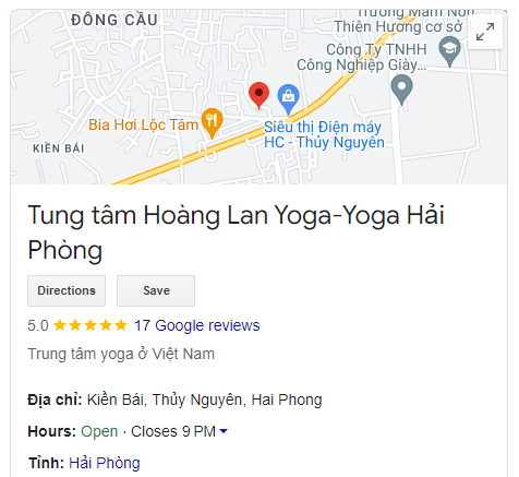 Tung tâm Hoàng Lan Yoga-Yoga Hải Phòng