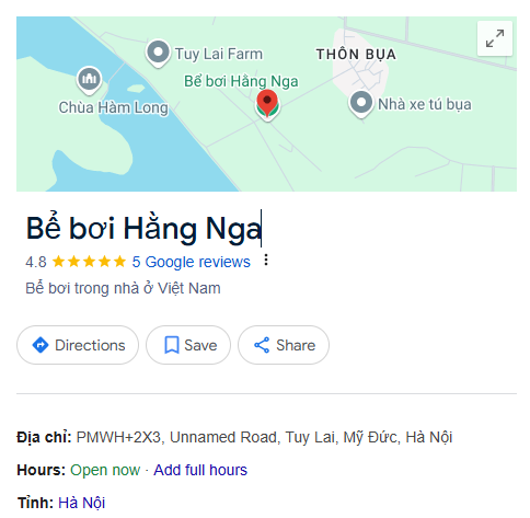 Bể bơi Hằng Nga