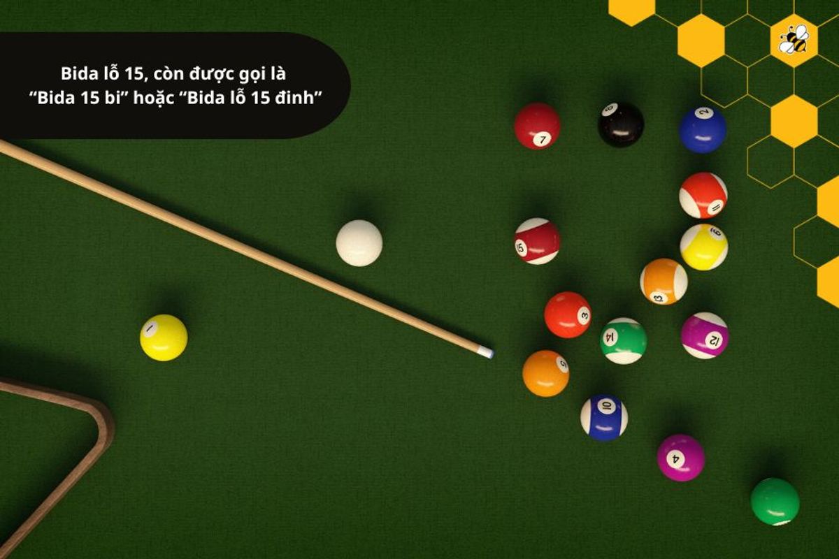 Bida lỗ 15, còn được gọi là  “Bida 15 bi” hoặc “Bida lỗ 15 đinh”