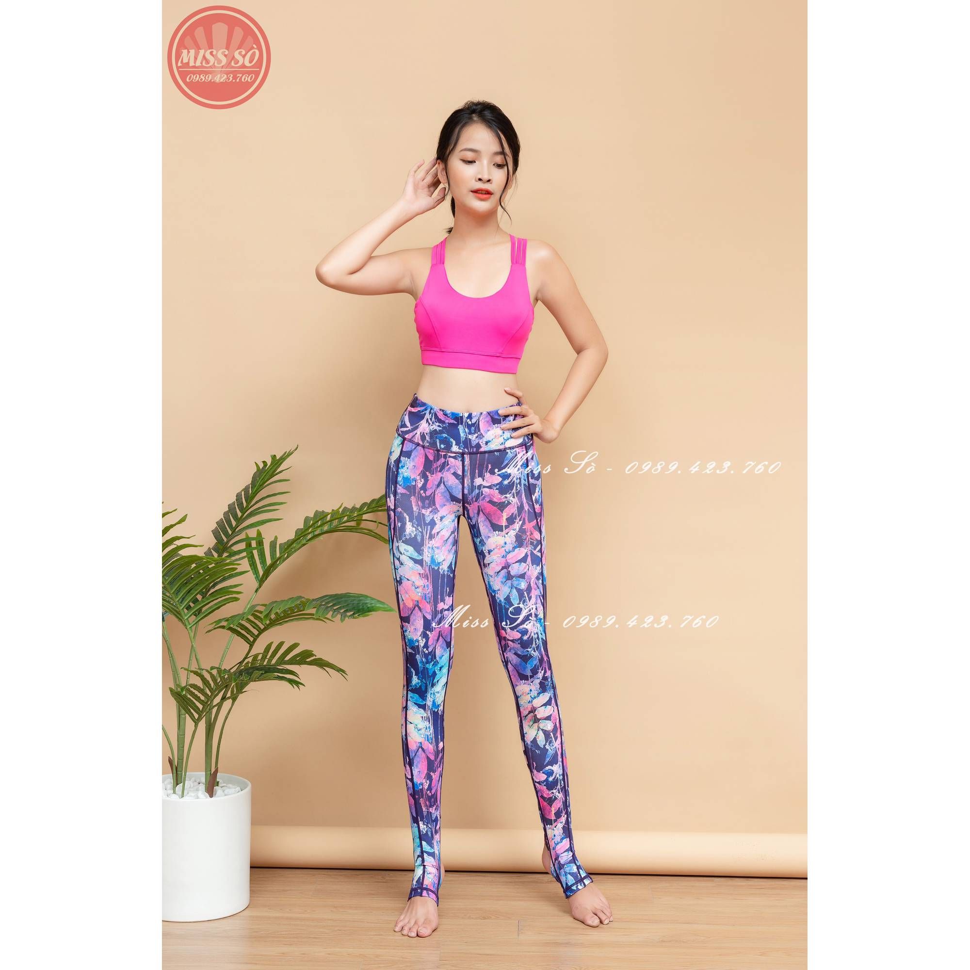 BỘ ÁO, QUẦN TẬP GYM YOGA NỮ CAO CẤP - HK250