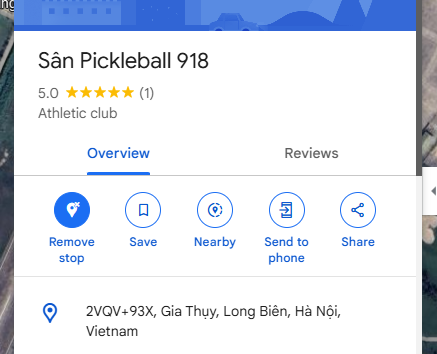 Sân Pickleball 918