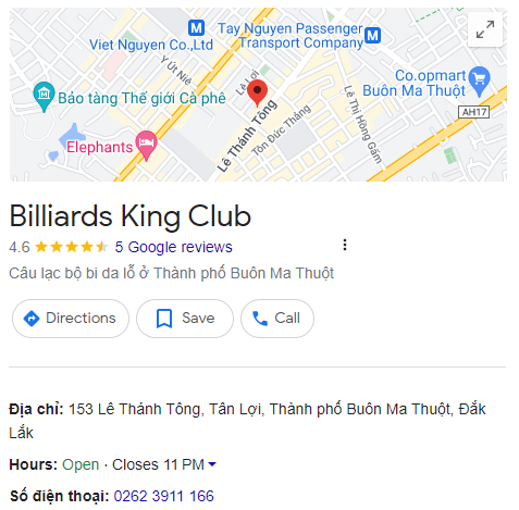 Billiards King Club