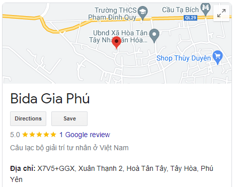 Bida Gia Phú