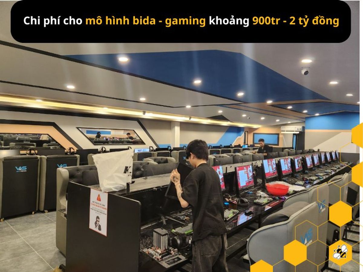 Chi phí cho mô hình bida - gaming