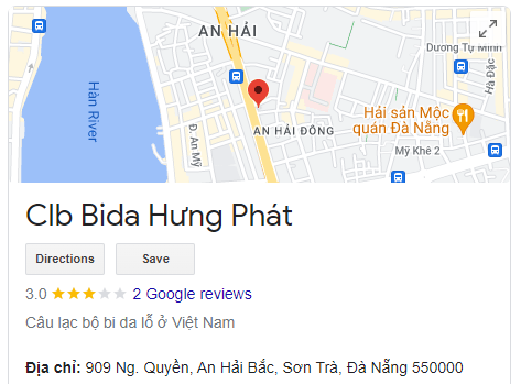 Clb Bida Hưng Phát
