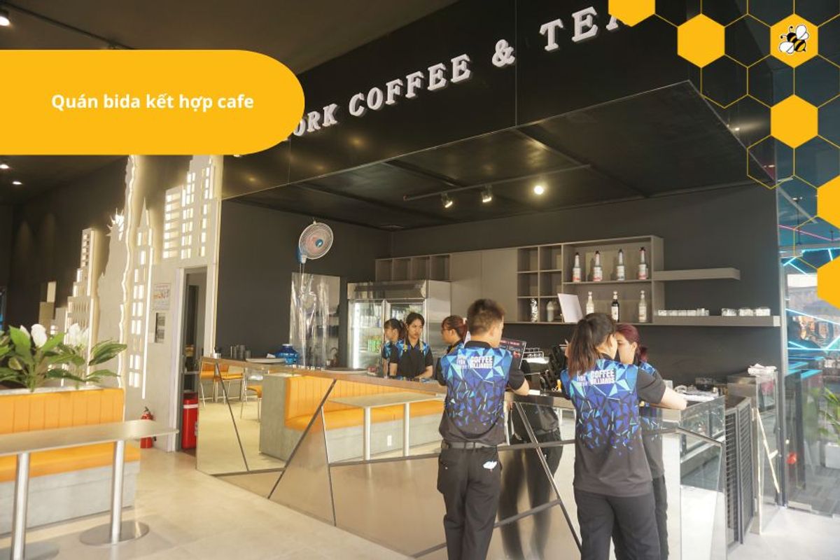 Quán bida kết hợp cafe